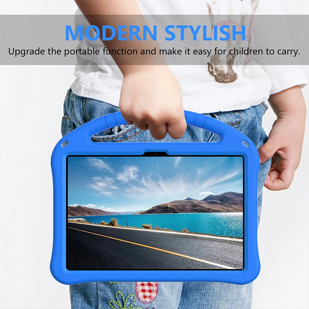 Bezpieczeństwo dzieci przenośna osłona z pianki EVA dla Funda Doogee U11/U11 Pro 11 "Tablet PC odporna na wstrząsy osłona Funda z tylnym uchwytem — zdjęcie produktu 6