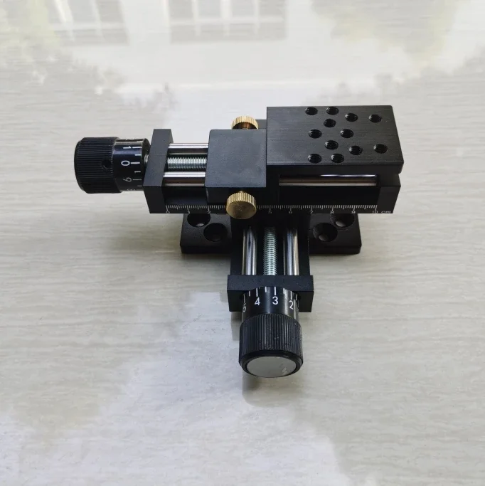 

Industrial equipment inkjet printer special nozzle fine adjustment bracket linear cross slide xy axis