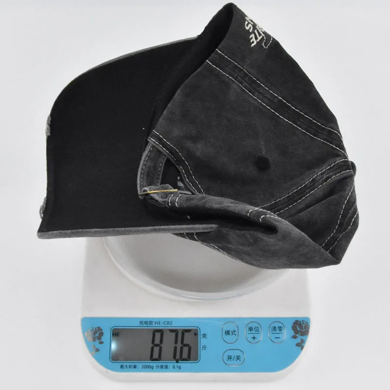 1985 قبعات البيسبول المطرزة للرجال والنساء خمر القطن المغسول قابل للتعديل في الهواء الطلق قبعات للحماية من الشمس للجنسين الشارع الشهير الهيب هوب القبعات #4