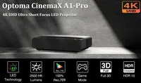 Optoma A1 Pro 4k LED-Projektor Untral Short Focus Unterstützung Blue-Ray 3d 2500hk Lumen Mit Kontraste 180000: 1 Heimkino-Video