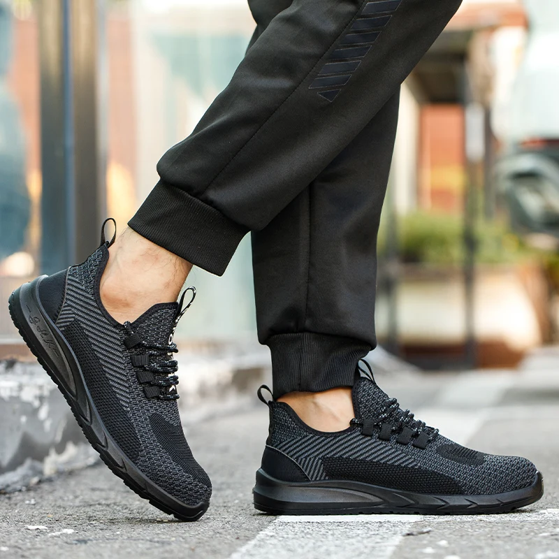 Anti-drop Security Protective Shoes Anti-smash Shoes Steel Toe Protection Safety Shoes Anti-puncture Protection Safety Shoes