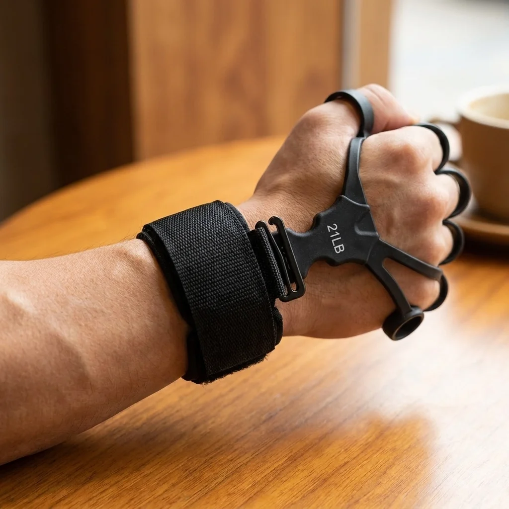 

Silicone 5 Finger Trainer Wrist Resistance Band Basketball Shooting Corrector Grip Training Aid