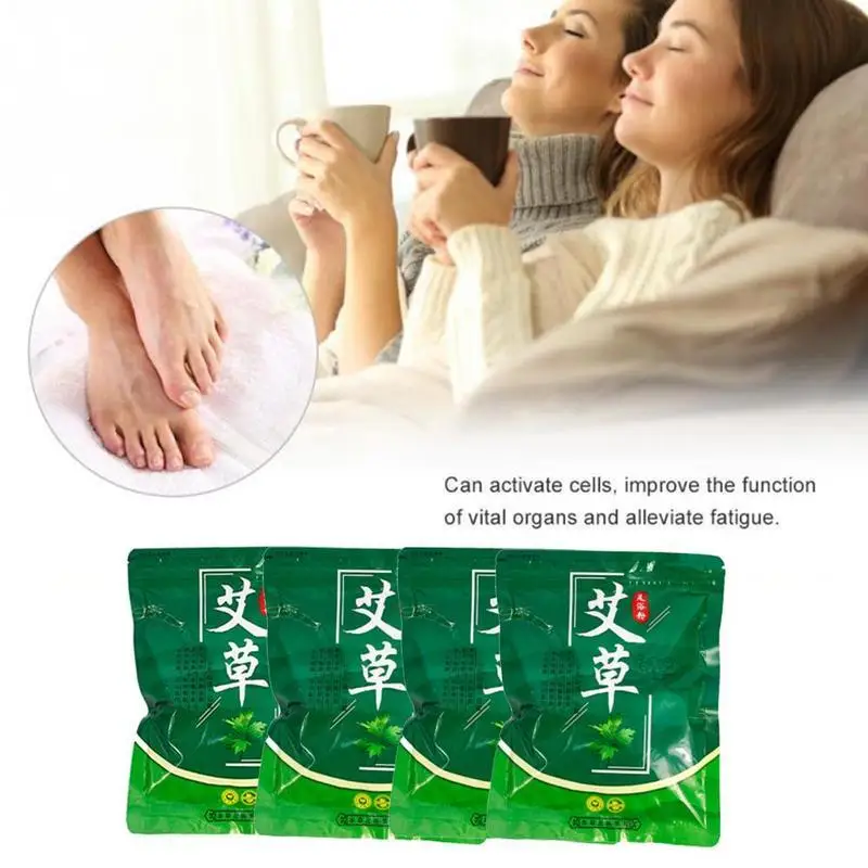 Natural Artemísia Erva Ginger Pé Soak, Medicina Chinesa, Reflexologia Pé Spa, Massagem Relax, Absinto, J9T8