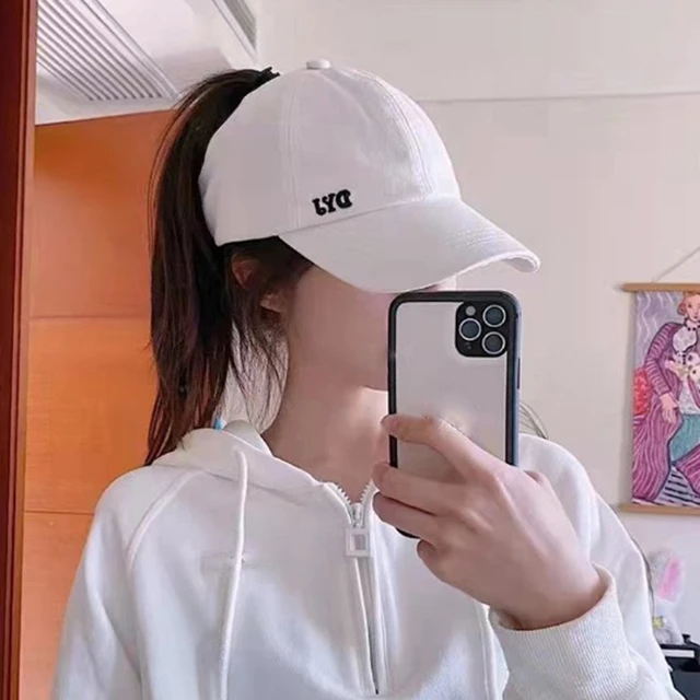 Fashion high ponytail baseball cap