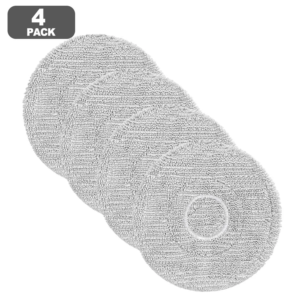 For Xiaomi Robot Vacuum S40 Pro Microfiber Cloth Reusable Mop Washable Mop Cloth Replacement Mop Cloth Pet-Friendly Mop