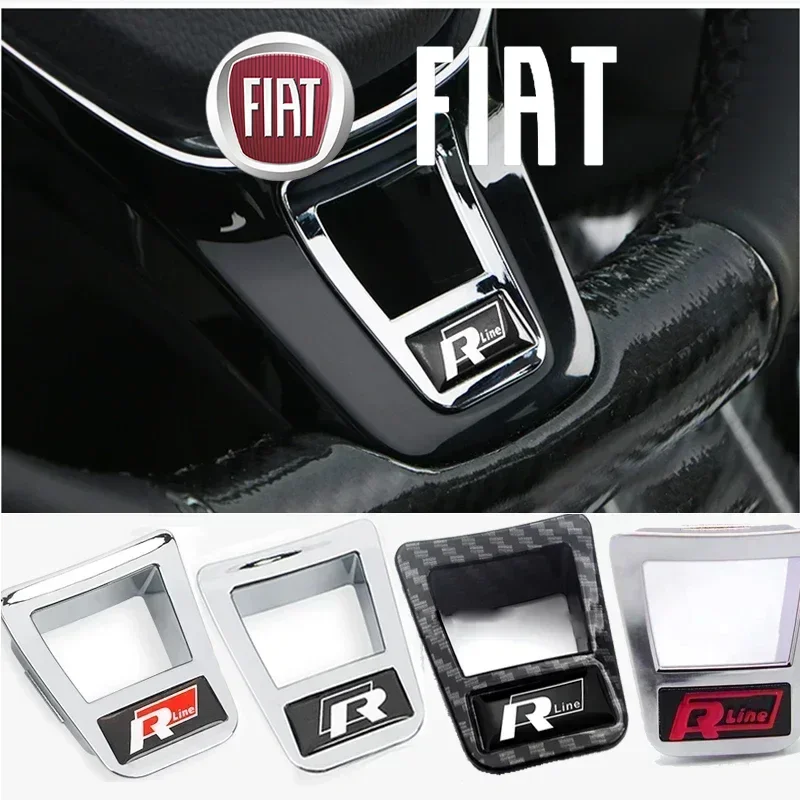 Adhesivo para volante de coche con logotipo Rline R, accesorios para Volkswagen Polo GTI Golf Passat Jetta Santana Scirocco Tiguan Artcon CC