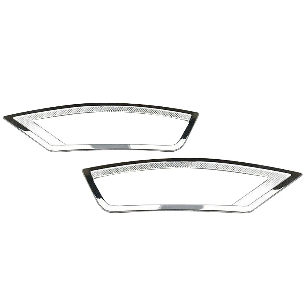 

2pcs Rear Fog Light Cover Trim Chrome Fits For Ford Escape / 2013-2019 Decoration Cover Car Exterior Accessory