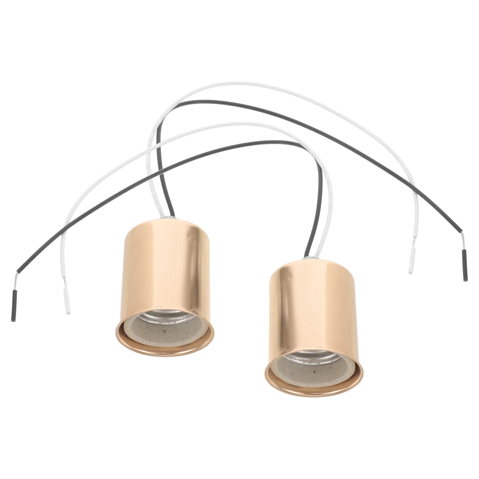 

2Pcs Lamp Holder Socket with Cord Hanging Light Fixture for Ceiling Pendant Lamp Bulb Base Replacement Parts Light Socket