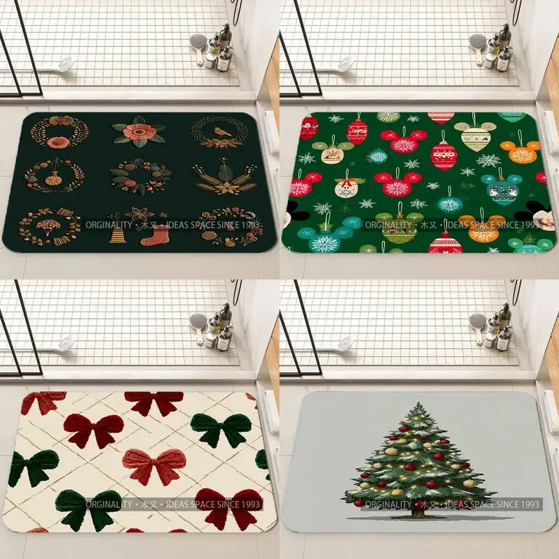 

Christmas Angel Pattern Mat Living Room Decoration Home Sofa Non-Slip Carpet Study Bedroom Tatami Children'S Soft Floor Mat