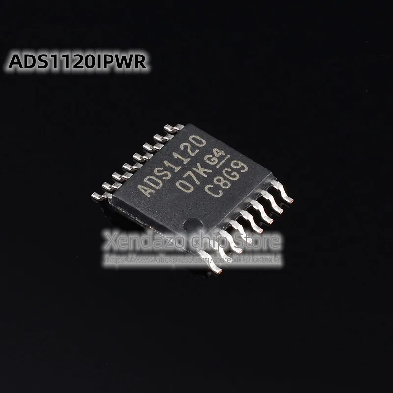 1pcs/lot ADS1120IPWR ADS1120IP ADS1120 TSSOP-16 package Original genuine 16-bit analog converter chip