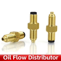 Unità di misurazione del flusso d'olio a resistenza in ottone/distributore dell'olio/valvola separatore/divisore DPC-03 per sistema di lubrificazione centralizzata/CNC