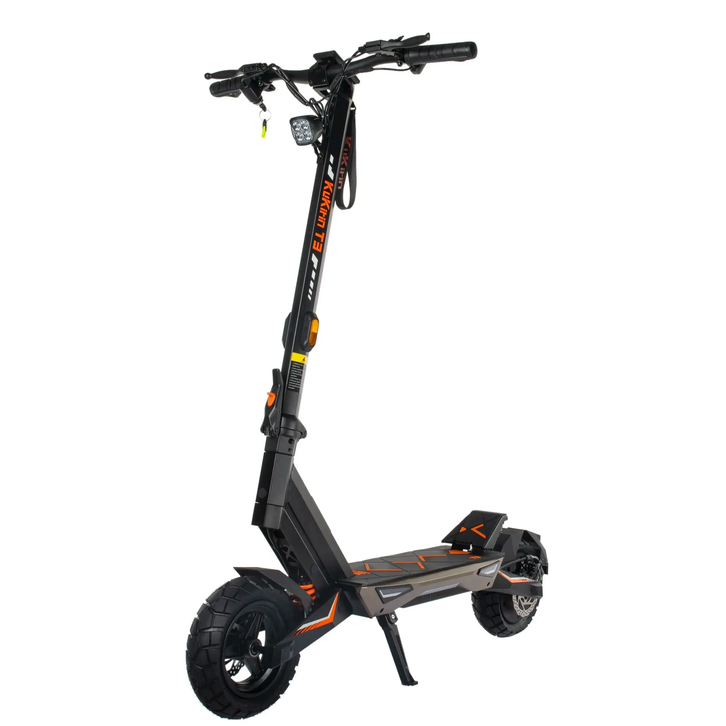 KuKirin T3 Electric Scooter 2025 New Model:800W Motor 48V 15.6Ah Battery 45KM/h 58KM Max Range Foldable Electric Scooter 10"