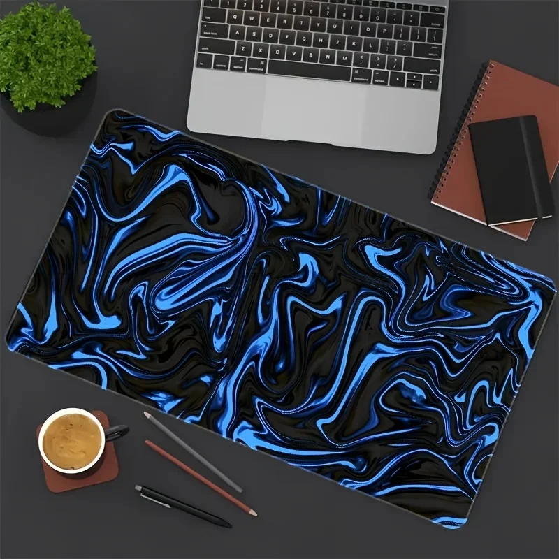 Abstract fluid pattern Mouse Pad Rubber non-slip base Desk Mat High quality material gaming mat mousepad with lock edge