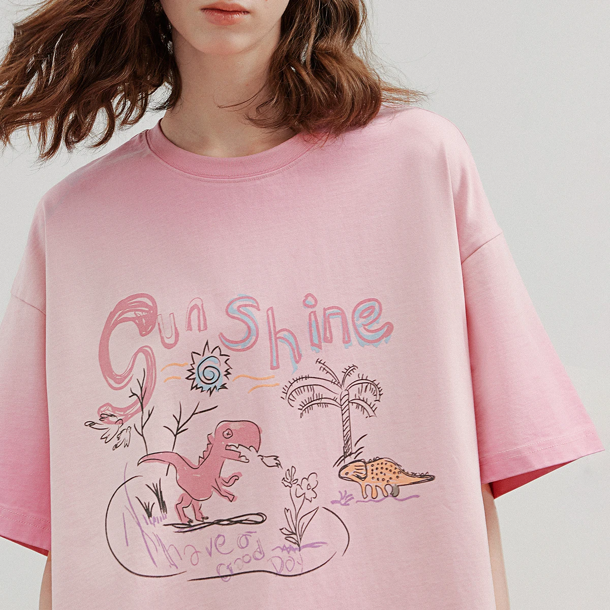 TOYOUTH Damska koszulka z krótkim rękawem 2025 Letnie nowe topy casualowe 8521042