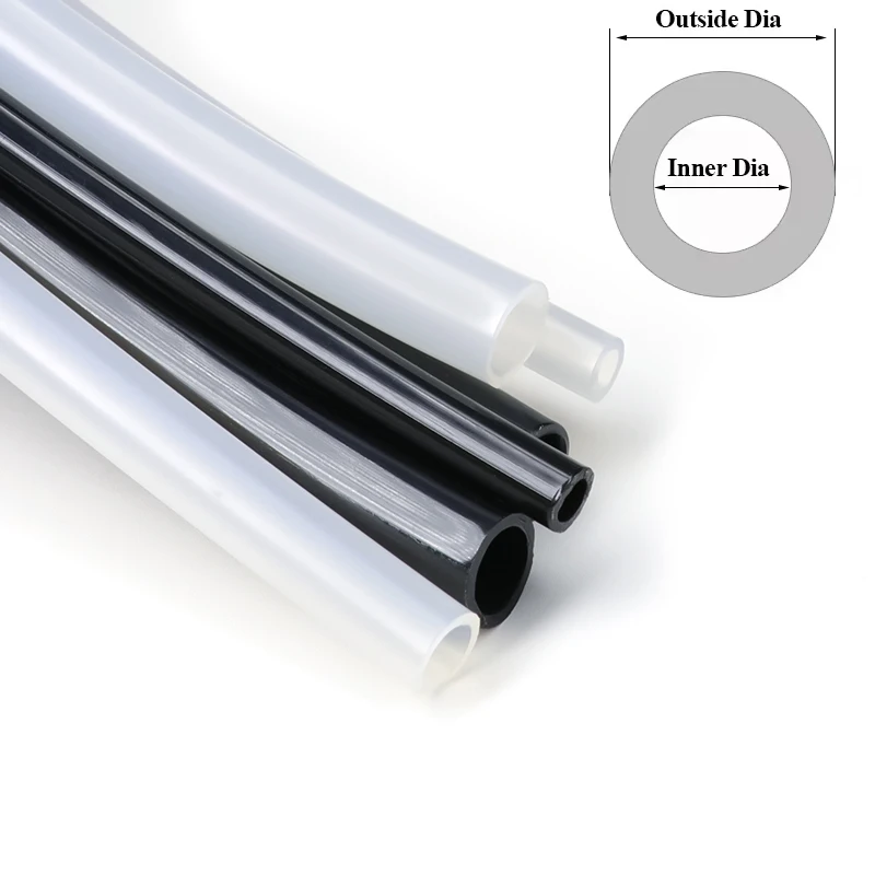 1~10m PA Tube PA6 Nylon Material 2mm 4mm 6mm 8mm 9mm 10mm 12mm Pneumatic Air Compressor Smooth Rigid High Pressure Oil Pipe view 4