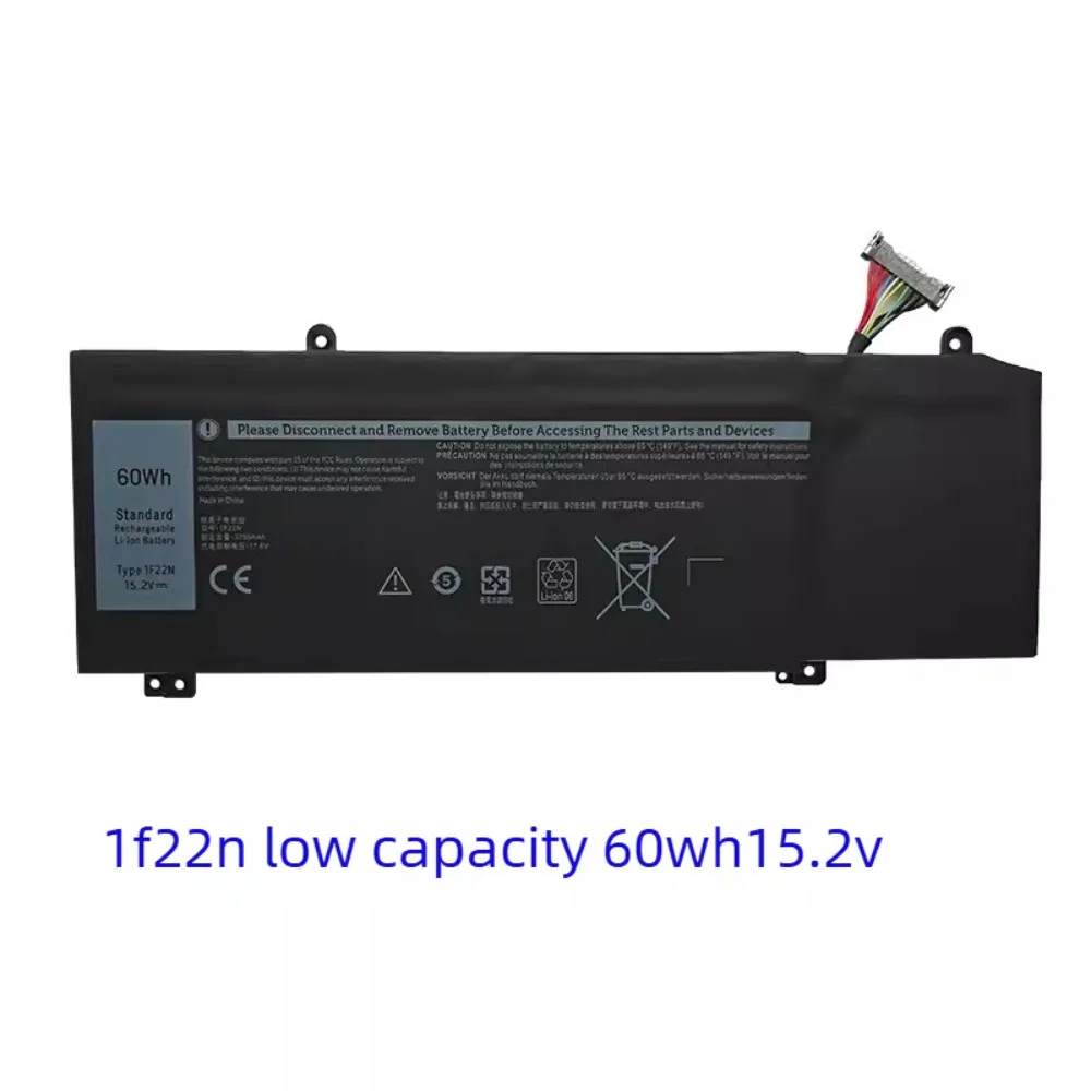Laptop Battery For Dell Inspiron G5 5590 G7 7590 7790 Alienware M15 M17 R1 P79F P37E 1F22N XRGXX 60WH 90WH
