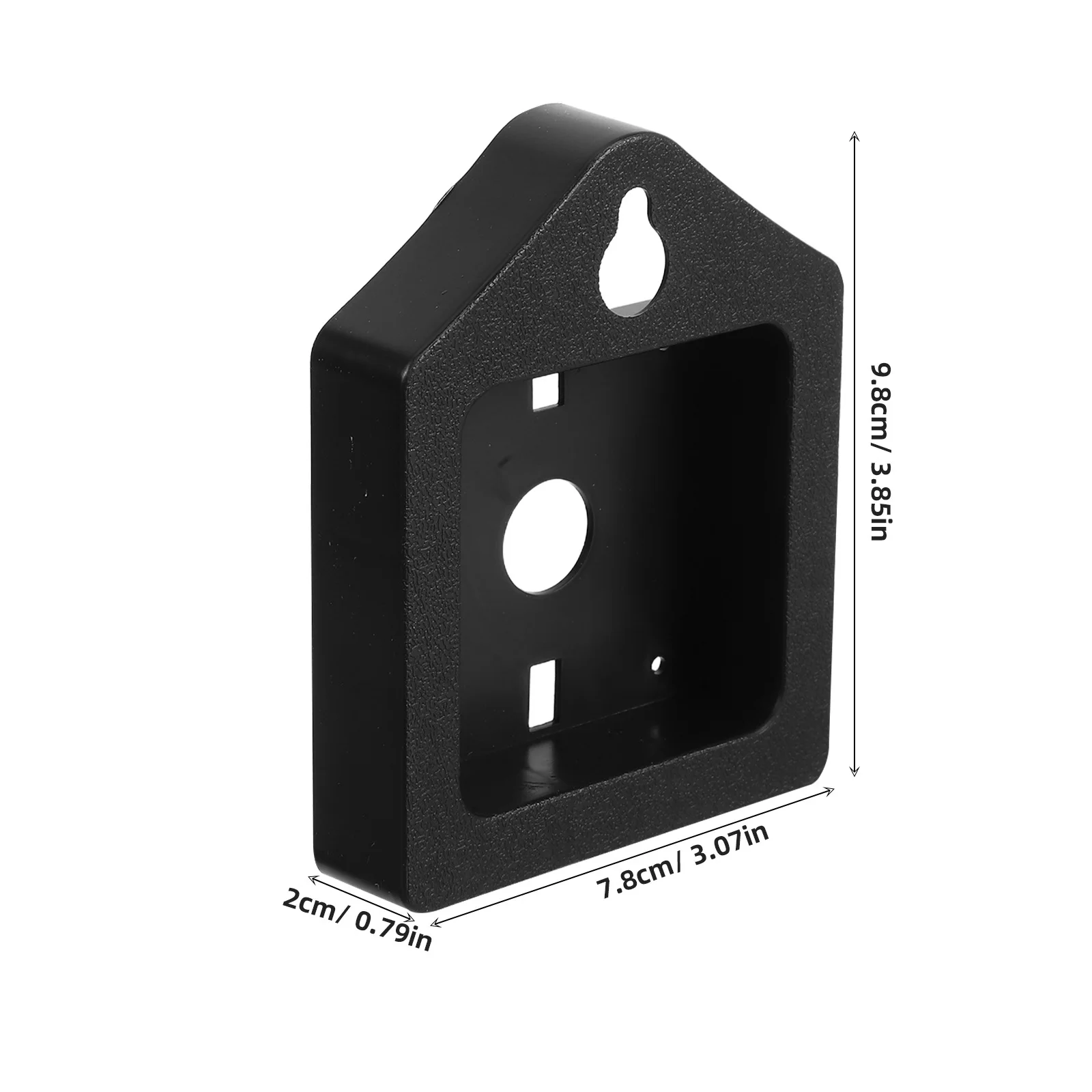 12 قطعة من أغطية الظهر على مدار الساعة البلاستيكية قطع غيار آلية الكوارتز الواقية ملحقات إصلاح ساعة الحائط ذاتية الصنع #5