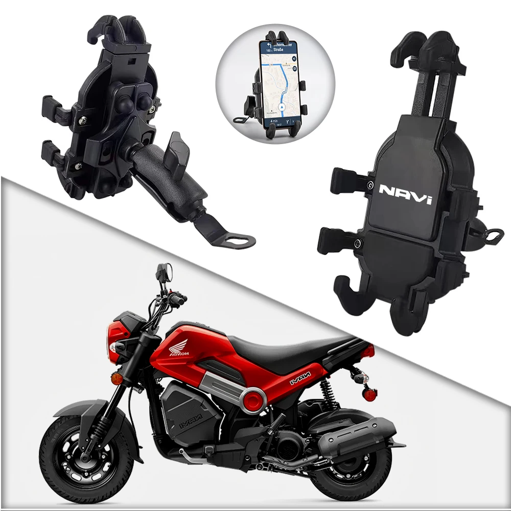 Soporte para teléfono de motocicleta, resorte absorbente de golpes, antivibración, para HONDA DREAMWING Navi 110 Navi110 Navi 110