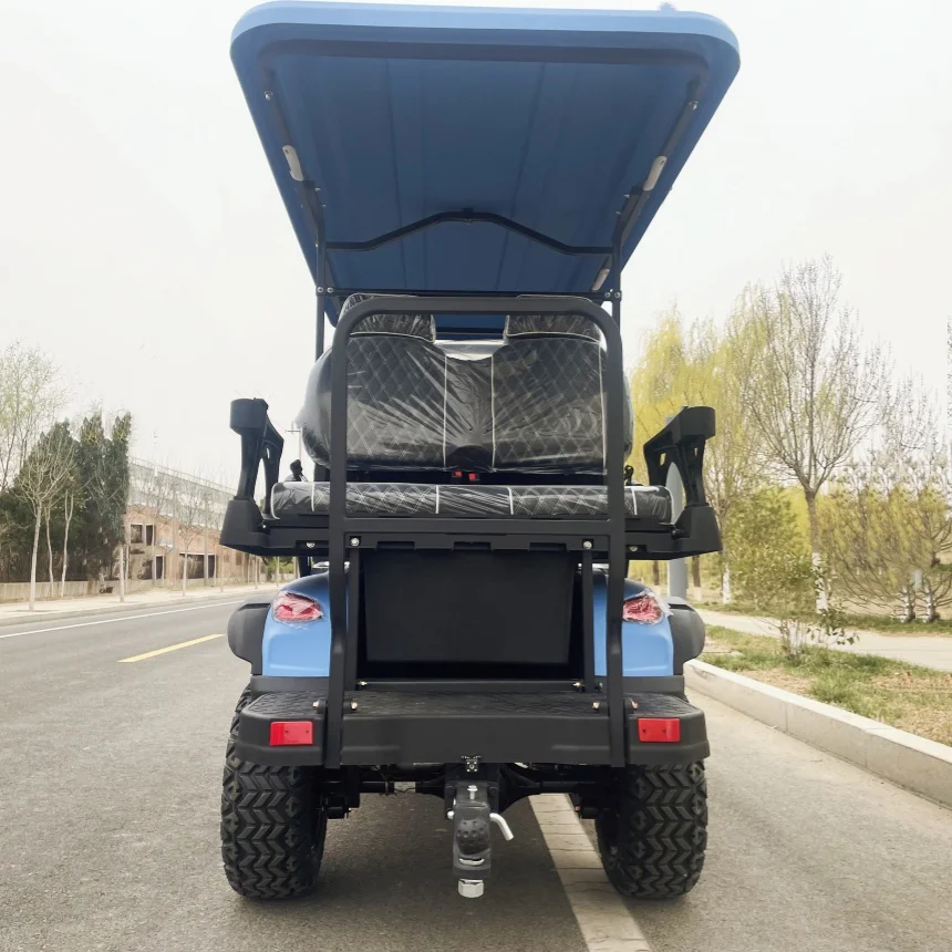 

Good Sale Electric Golf Cart 72V Intelligent Electronic Control 5KW 7KW Powerful Motor Street Legal Vehicles Adult Custom Color