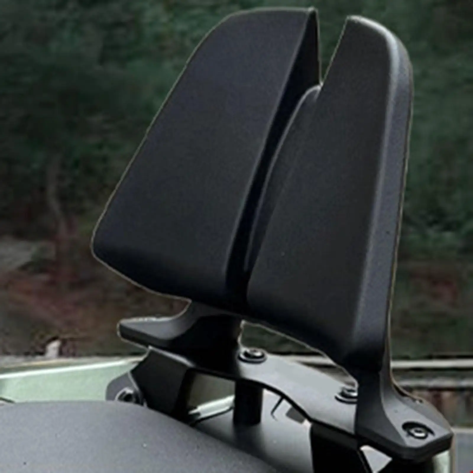 

Motorcycle Rear Backrest Easy Installation Soft Cushion Comfortable Practical Passenger Backrest Multiuse for 368G Supplies