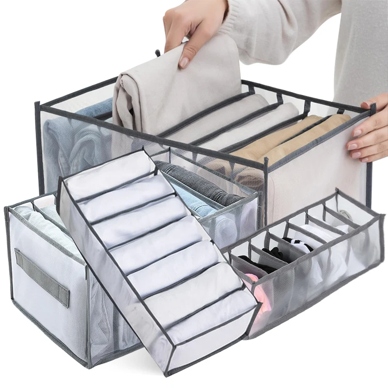 

Jeans Organization Storage Box Closet Organizer Clothing Organization System Drawer Organizers Cabinet Pants Storage Organizer