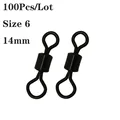 100Pcs Size 6 14mm