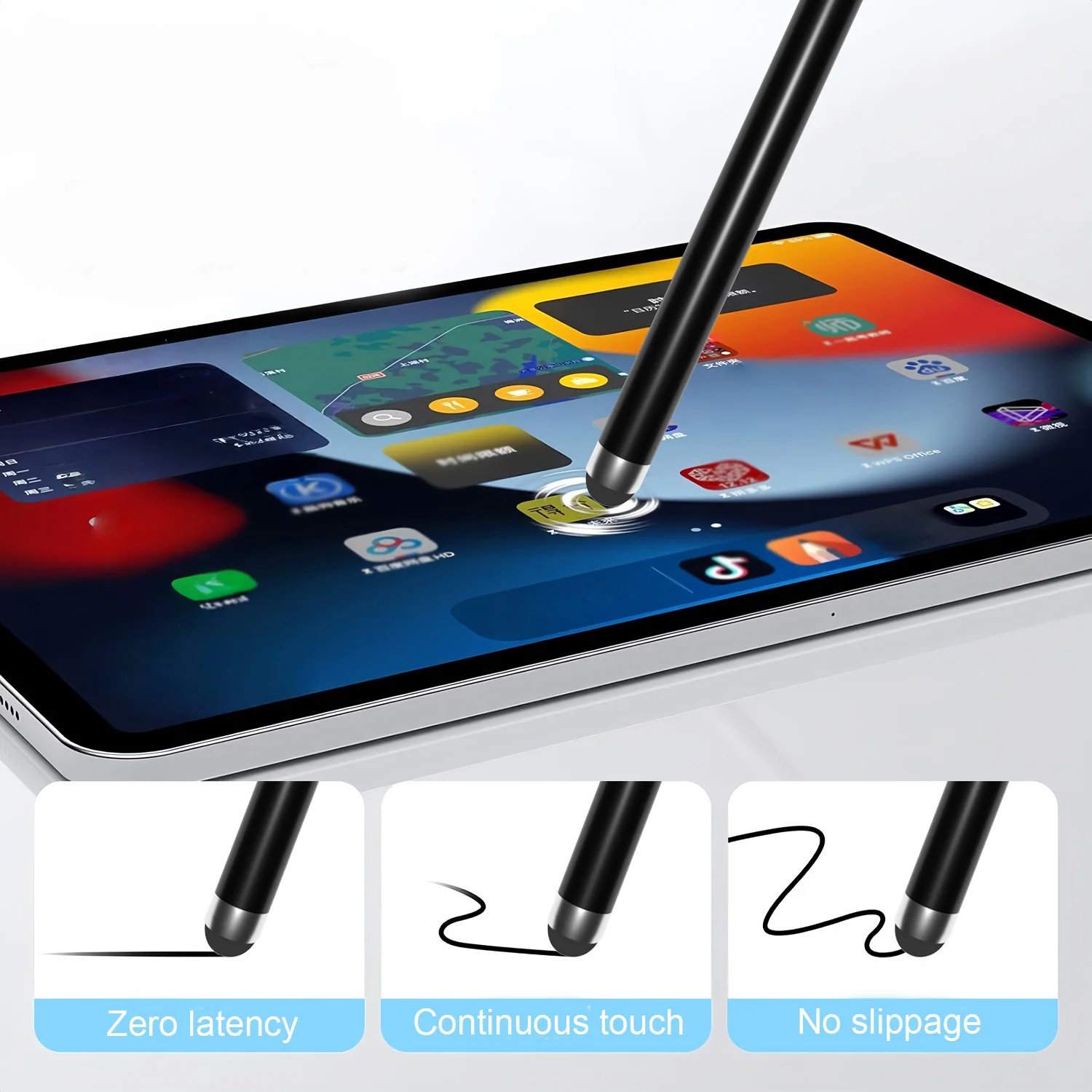 Motorcycle-specific Stylus Pen Mobile Phone tablet Touch Screen Accessories Metal Capacitive Pen Tablet For Android for iPhone