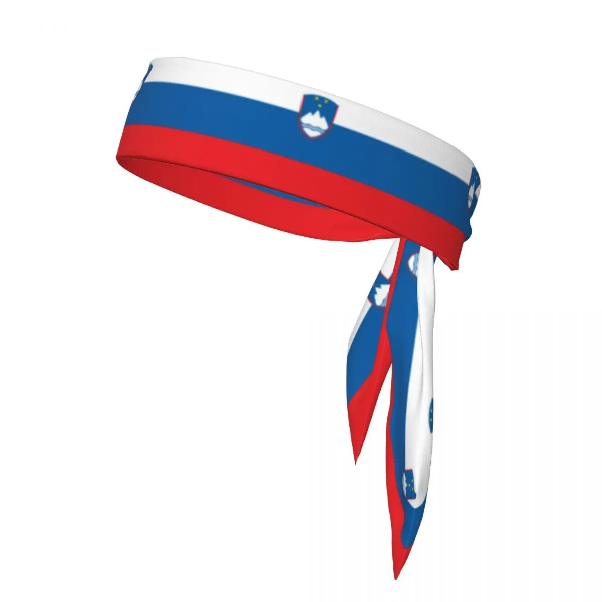 Tie Headbands Slovenia Flag Sports Head Band Athletic Sweatband Bandana Sweat Wicking