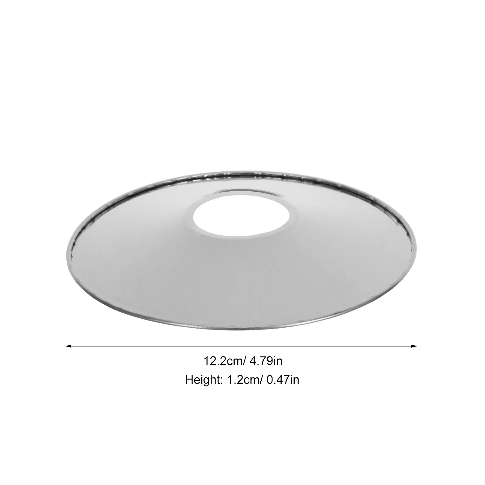 1Set Fire Sprinkler Heat Collecting Cover Stainless Steel Protective Cap for Sprinkler Head Plates Heat Shield Replacement Cover