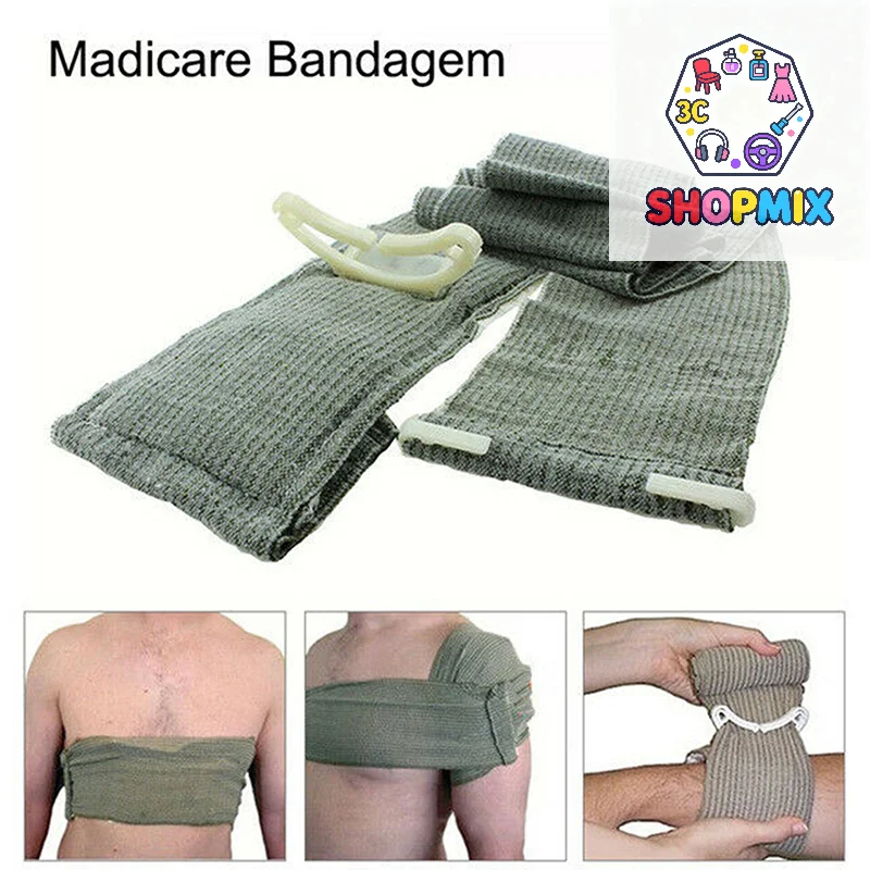 

4/6in Israeli Bandage Wound Dressing Emergency Compression Trauma First Aid Trauma Medical