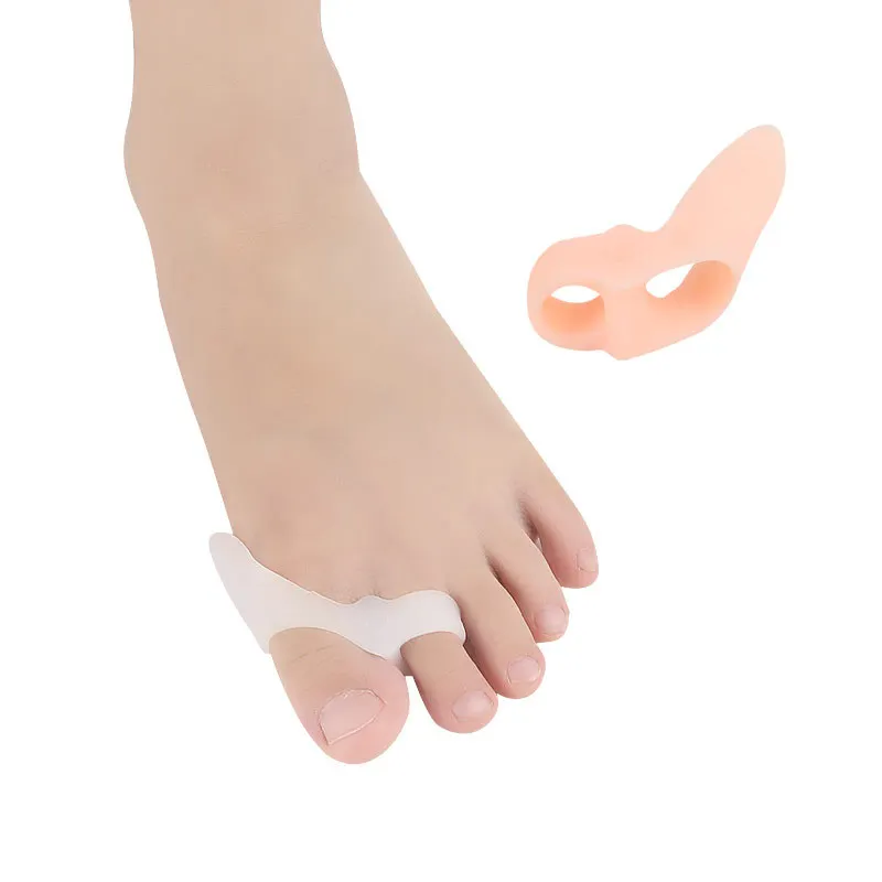 1/10/50Pairs Toe Separator Bunion Corrector Kids Children's Gel Toe Protector Spacer Bunion Pad Feet Overlapping Hallux Valgus