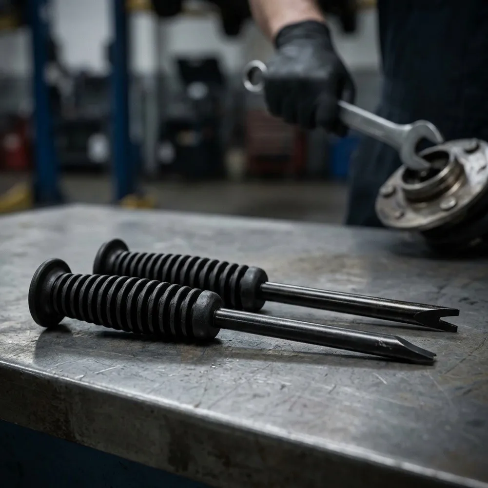 5 3/4 inch Drive Axle Nut Installer Remover Tool for Toyota Corolla ES 2 Piece Carbon Steel and Rubber Construction