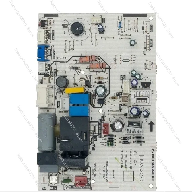 CE-KFR26G/Y-AF.D.01.NP-1 AC Control Board, 17122000020810 Air Conditioner PCB Main Board, Replacement for  Indoor Unit