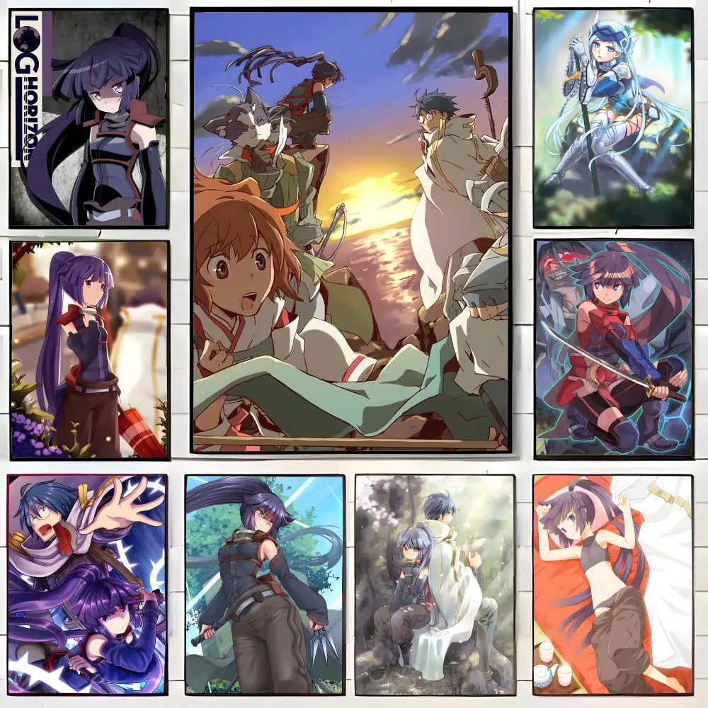 Adventure Anime Log Horizon Poster Wall Art Print Decorative Mural Home Decor Gift Unframed
