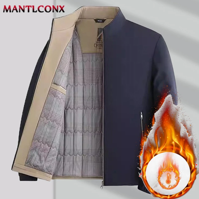 

Теплые мужские куртки, зимние пальто, мужская зимняя куртка с утолщенной подкладкой, ветровка, толстые парки, мужская верхняя одежда с воротником-стойкой