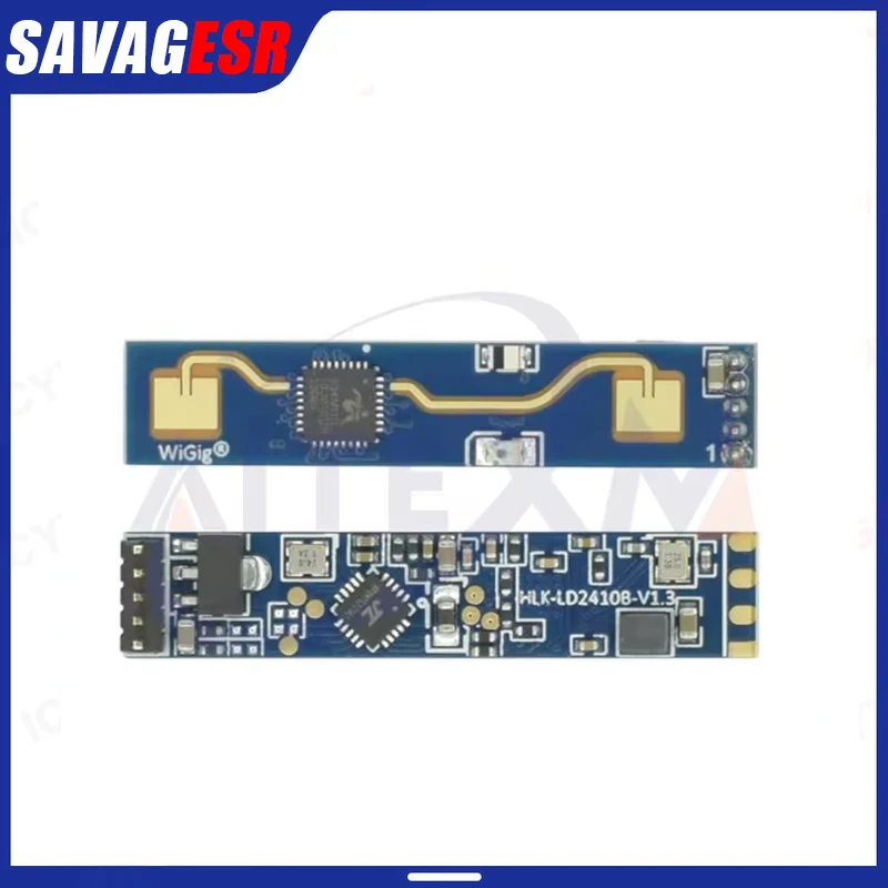 HLK-LD2410 HLK-LD2410B 24G FMCW 24GHz Smart Human Presence Sensing Radar Module Millimeter Wave Motion Switch Sensor Module 5V