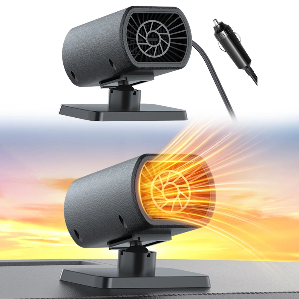 Electric Heater Portable Car Heater For Defrosting For Cold Weather Fast Heating Car Accessory 12v Heater Long-Lasting Use