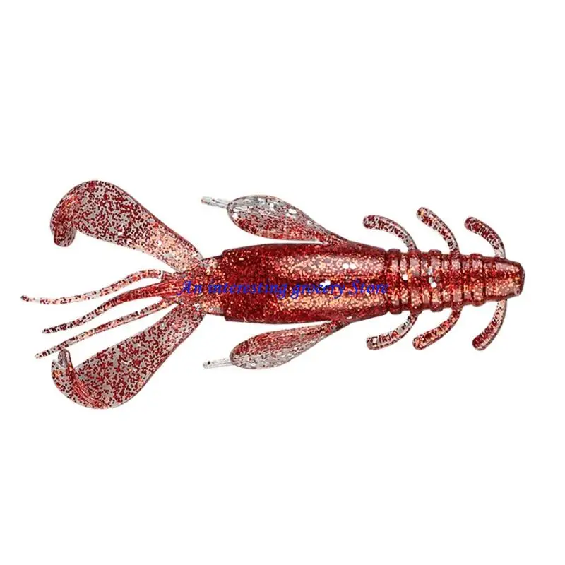 

652D 4pcs Fishing Baits Lure 10cm 10g Shrimp Soft Baits Crawfish Lures