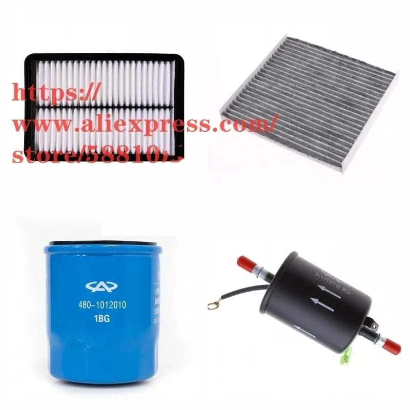 Filter Set For Chery Jetour X70/70S/X90 1.5T Air,Oil,Cabin,Fuel Filter