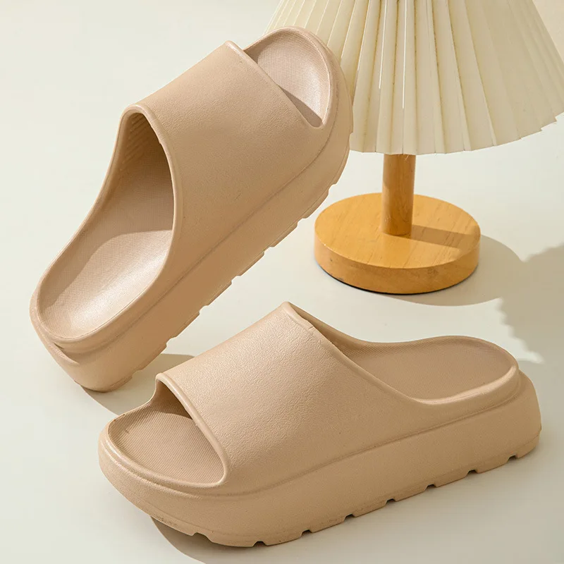 Comwarm Women's Platform Sandals, Soft EVA Thick Sole, Anti-Slip Casual House Slippers_voghion.com