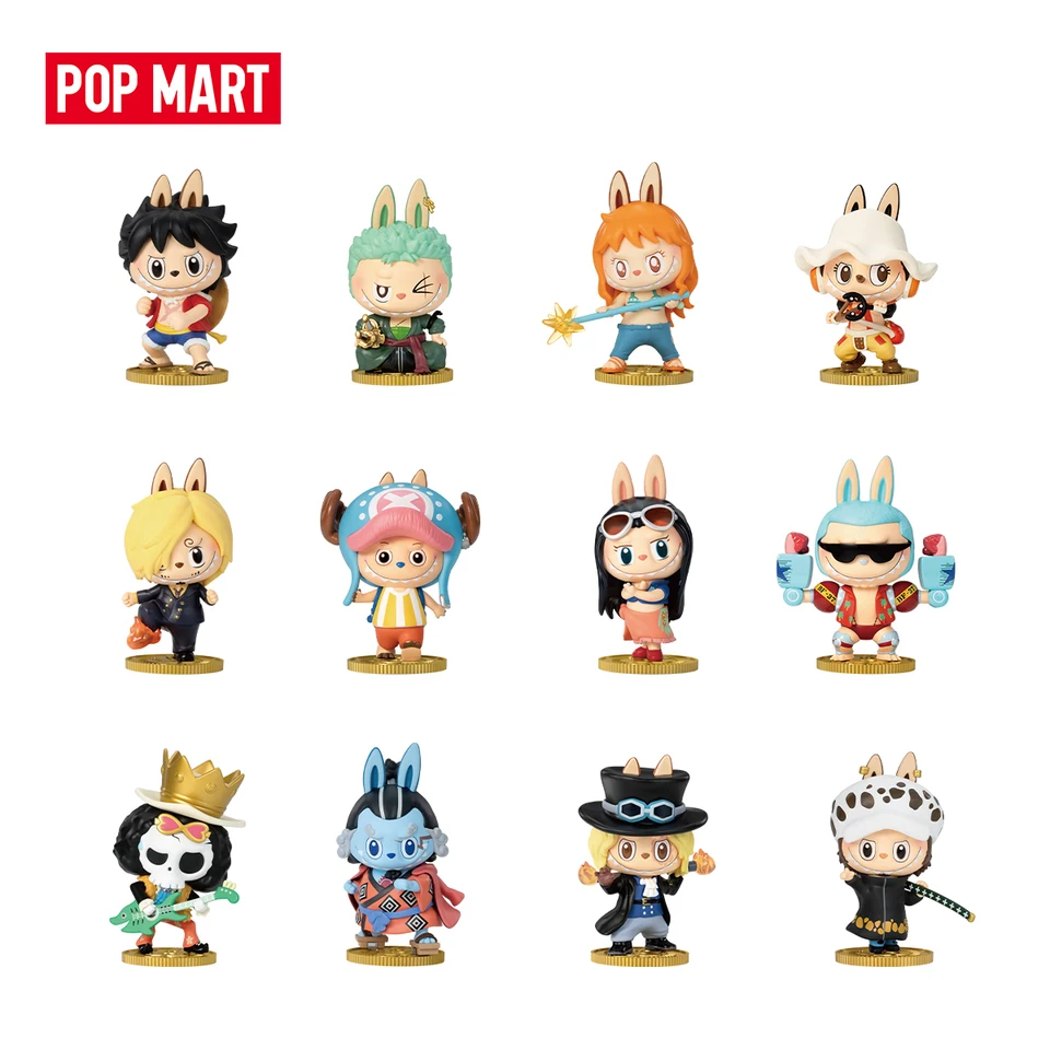 POP MART THE MONSTERS × One Piece Series Figures 1PC/12PCS Blind