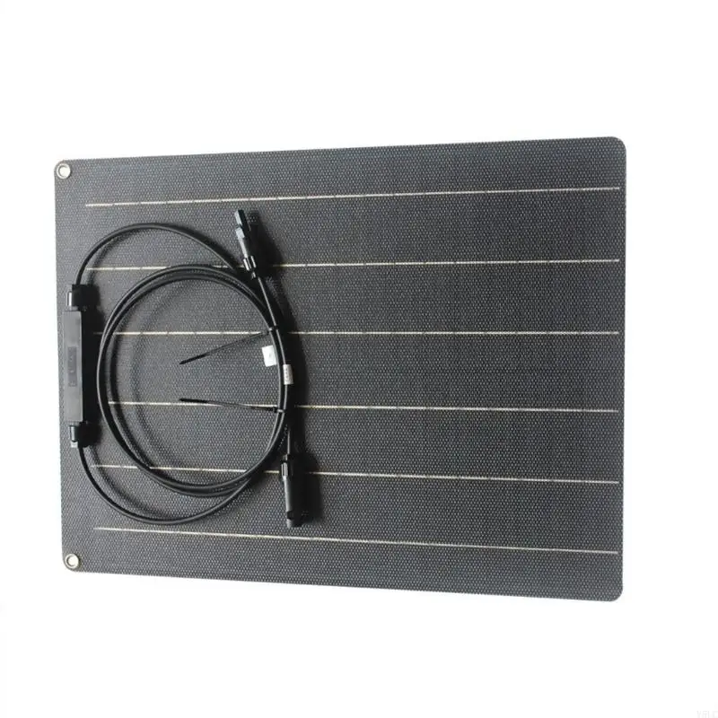 

Super Light 30W Flexible Solar Panel for Outdoor Use Easy Curved Surfaces Installation Foldable Solar Panel