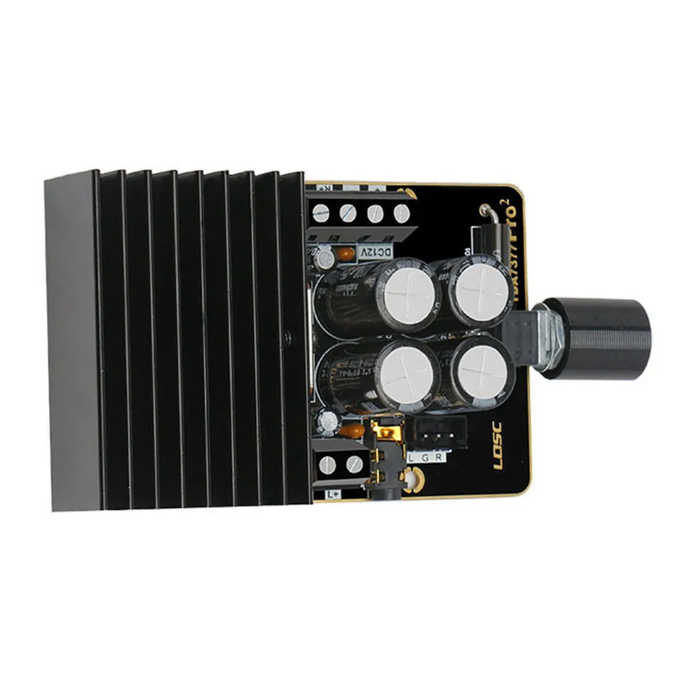 

Dual Channel 12V Stereo Power Amplifier Module Board Over Voltage Over Heat Protection Short Circuit Detection Amplifier