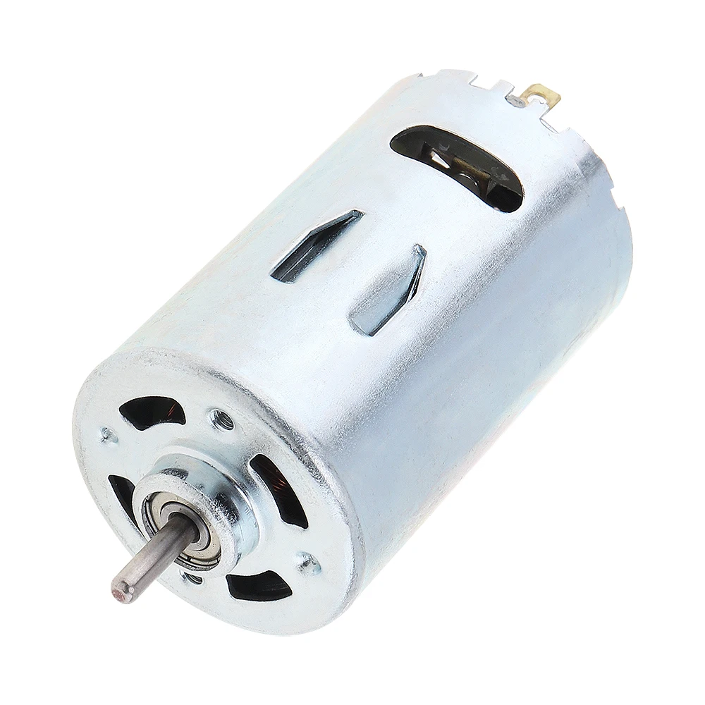 555 DC Motor 12-36V Ball Bearing Motor with High-speed Large Torque Micro Motor for DIY Model Car / Small Drill Micro machine