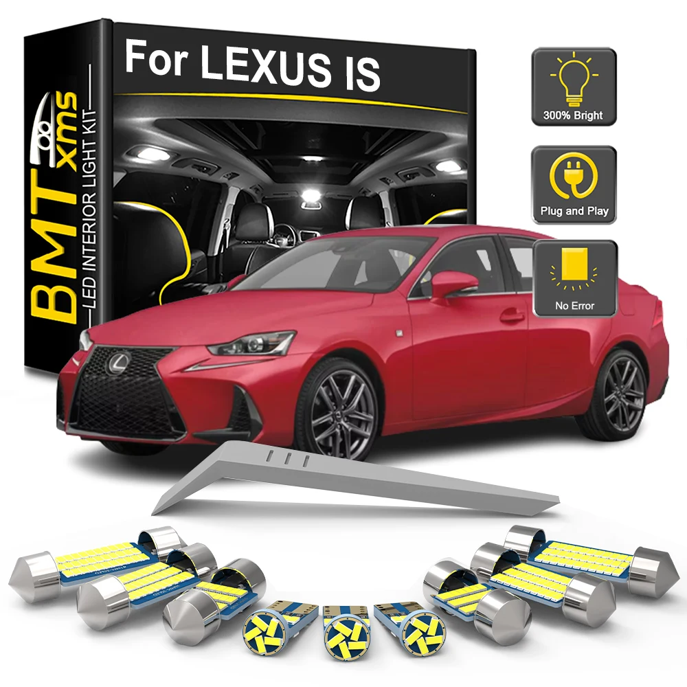 

BMTxms Canbus LED Interior Light Lamp For Lexus IS MK1 MK2 MK3 IS200 IS250 IS300 IS350 IS300h IS200t 1999-2016 2017 2018 2019