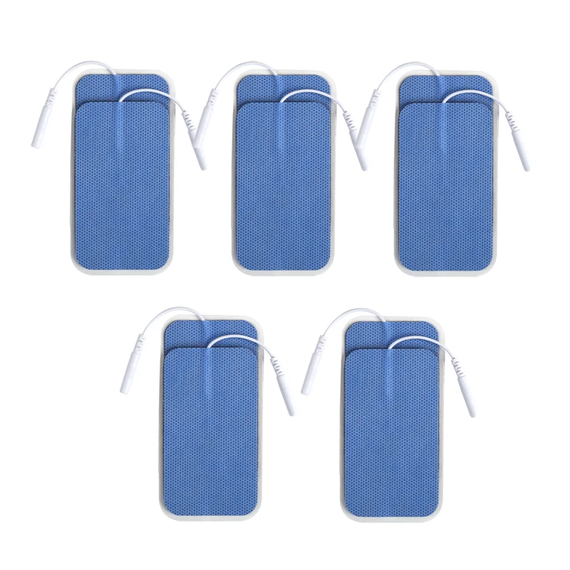 50/100pcs 5x9cm Tens Electrode Pads Physiotherapy Accessories EMS Muscle Stimulator Patch Replacement Pads Body Massager