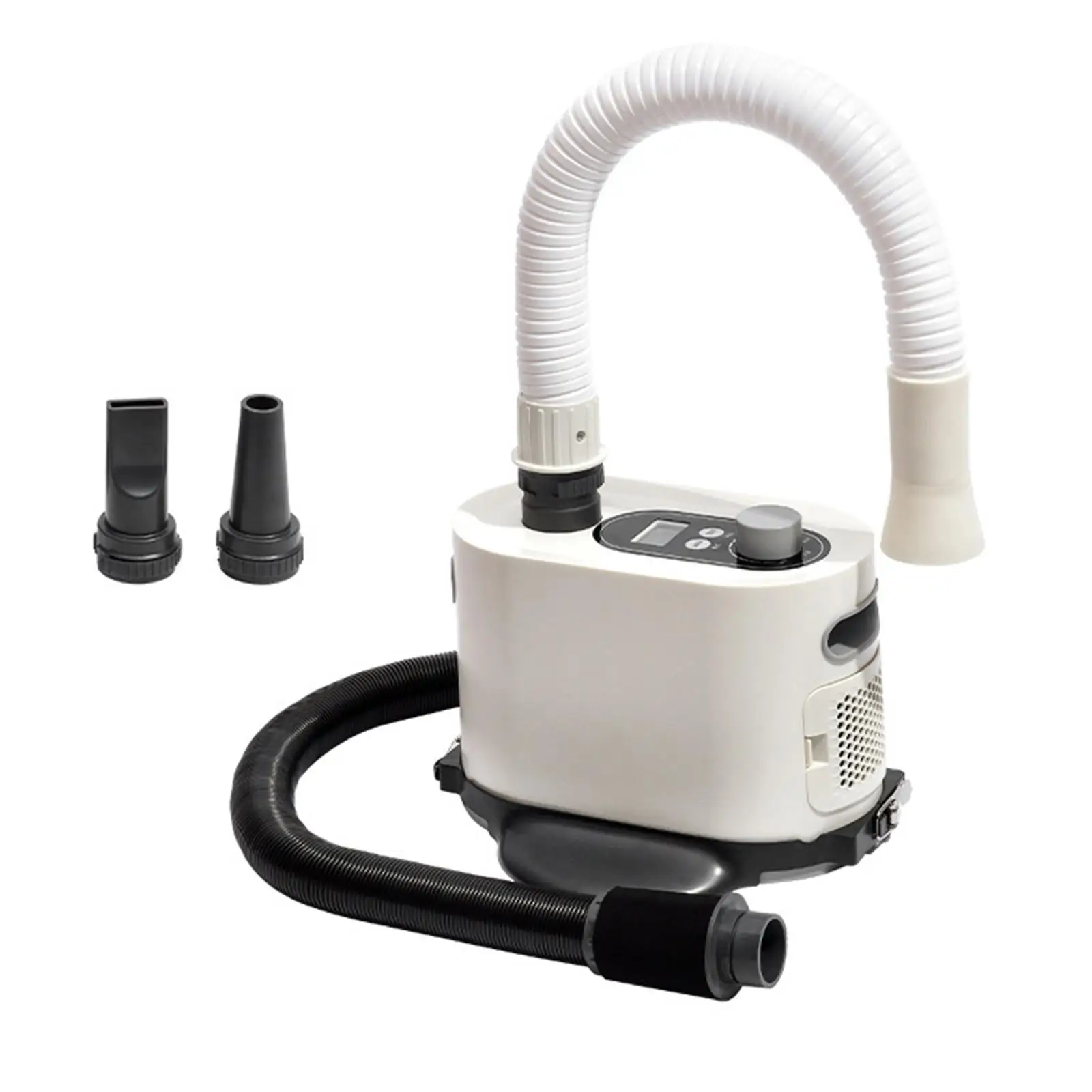Dog Hair Dryer Pet Hair Dryer Dog Pet Grooming Dryer Blower,Less Noise with Hard Soft Double Hose,Dog Blow Dryer for Washing