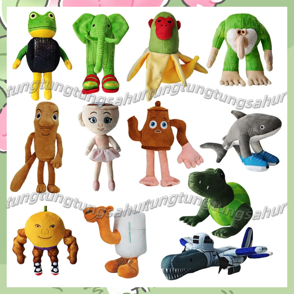 حار الإيطالية Brainrot Tralalero Tralala أفخم دمية أنيمي محشوة وسادة مريحة وسادة لعبة الطرفية المشجعين هدية مخصصة