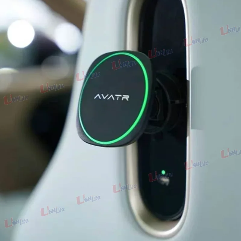 For Avatr 06 Avatr 07 Car Rear Seat Wireless Holder Tablet Expand Wireless Charging Stand Pad Expansion Dock Bracket Accessories
