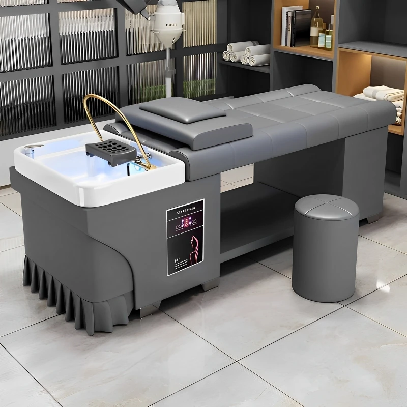 

Head Spa Bed Living Room Shampoo Chairs Luxury Makeup Ergonomic Adjust Shampoo Chairs Lounge Artifact Furniture Silla Spa Lsxtc
